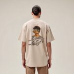 Blind Bloom Drop Shoulder T-Shirt